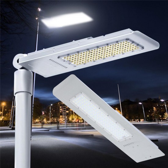 150W 144 LED Street Road Light Waterproof Outdoor Yard Aluminum Lamp Floodlight AC100-240V