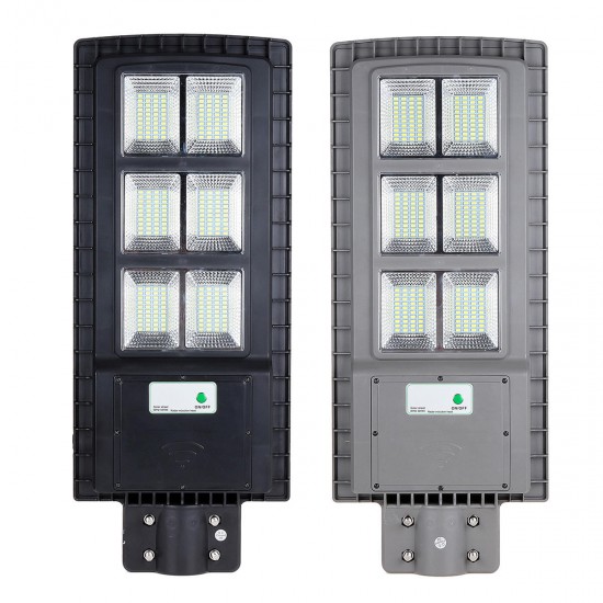 150W Solar Street Light PIR Motion Sensor Outdoor Garden Wall Lamp Grey/Black