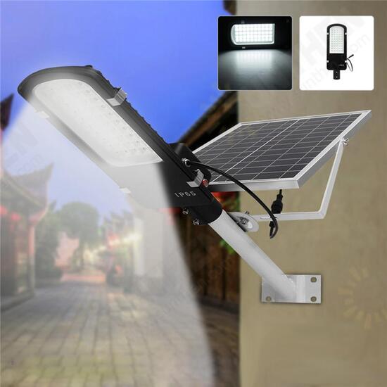 15W Solar Power LED Light Sensor Street Road Lamp Waterproof for Outdoor Garden Pathway