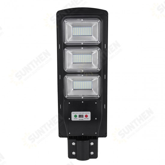 180LED 90W Solar Street Light Motion Sensor Outdoor Garden Lamp+Mount Pole