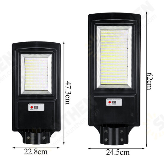 2000W/3500W LED Solar Street Light PIR Motion Sensor Outdoor Wall Lamp+Remote