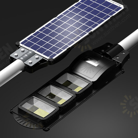 200/400/600W 360LED Solar Sensor Street Light Outdoor Commercial IP65 Waterproof