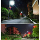 200/400/600W 360LED Solar Sensor Street Light Outdoor Commercial IP65 Waterproof