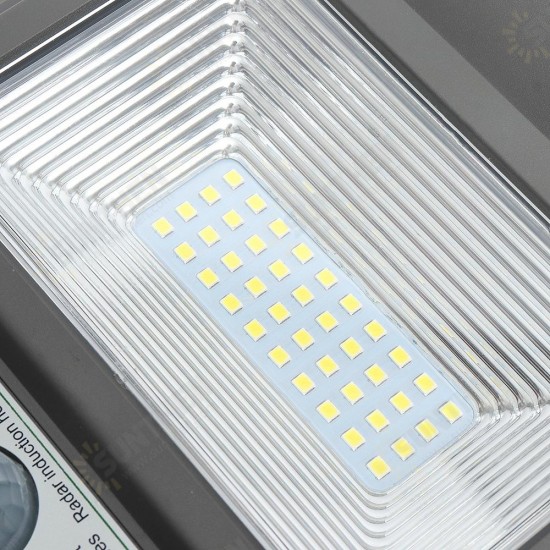 20W 40 LED Solar Motion Activated Sensor Wall Street Light for Outdoor