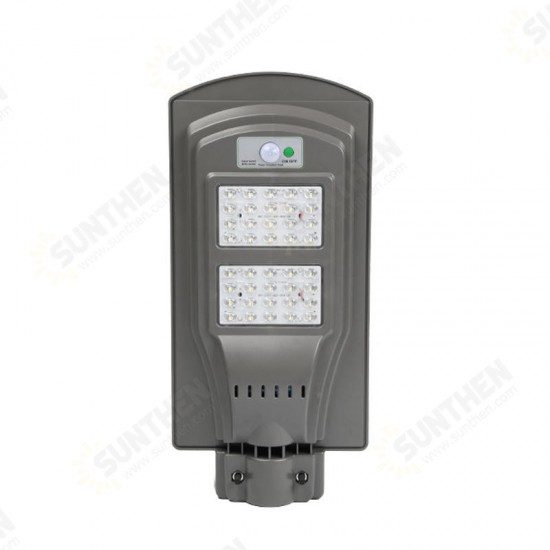 20W 40W 60W LED Solar PIR Motion Activated Sensor Wall Street Light Outdoor Lamp