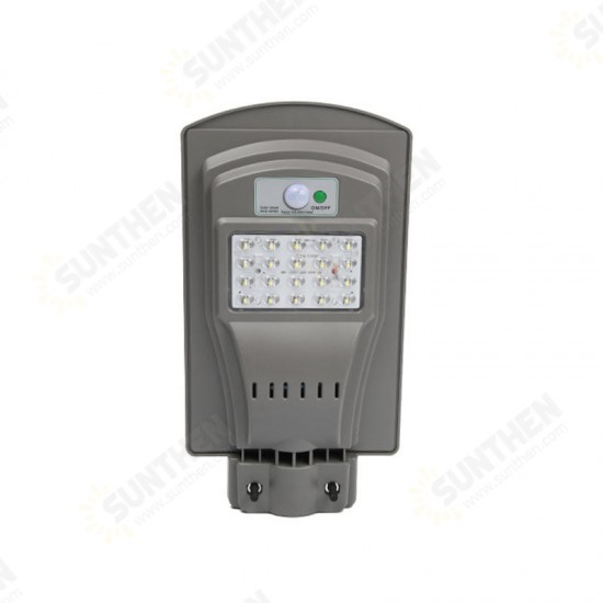 20W 40W 60W LED Solar PIR Motion Activated Sensor Wall Street Light Outdoor Lamp