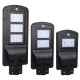 20W 40W 60W Solar Powered LED Wall Street Light Outdoor Lamp With Remote Control