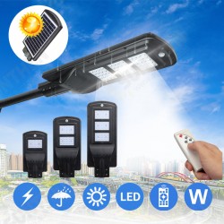 20W 40W 60W Solar Powered LED Wall Street Light Outdoor Lamp With Remote Control 20W 40W 60W Solar Powered LED Wall Street Light Outdoor Lamp With Remote Control
