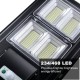 234/468 LED Solar Powered Street Lights Outdoor Remote Control Security Light US