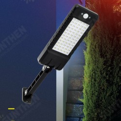 24W 60LED Solar Dimming Wall Street Light Waterproof PIR Motion Sensor Outdoor Garden Yard Lamp 24W 60LED Solar Dimming Wall Street Light Waterproof PIR Motion Sensor Outdoor Garden Yard Lamp