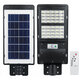 250/450/800W Solar LED Cool White Street Light Waterproof Outdoor Lamp w/ Remote