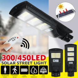 300/450 LED Solar Street Light PIR Motion Sensor Security Wall Lamp Waterproof Outdoor Lighting 300/450 LED Solar Street Light PIR Motion Sensor Security Wall Lamp Waterproof Outdoor Lighting