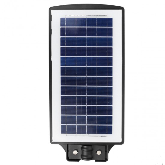 300/500W LED Solar Powered Wall Street Lights Outdoor Garden Lamp+Remote Control