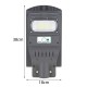 300/600/900W 150/300/450 LED Solar Street Light PIR Motion Sensor Outdoor Wall Lamp+Remote