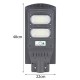 300/600/900W 150/300/450 LED Solar Street Light PIR Motion Sensor Outdoor Wall Lamp+Remote