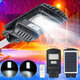 30/60/90W Solar Street Light Motion Sensor Garden Yard Wall Lamp+Remote