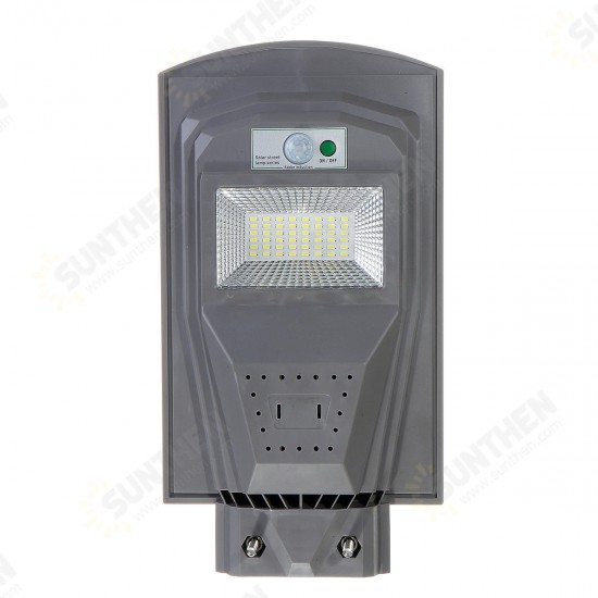 30W 60W 90W LED Solar Street Light 5730 Lamp Beads Human Body Induction + Low Light Mode White Light