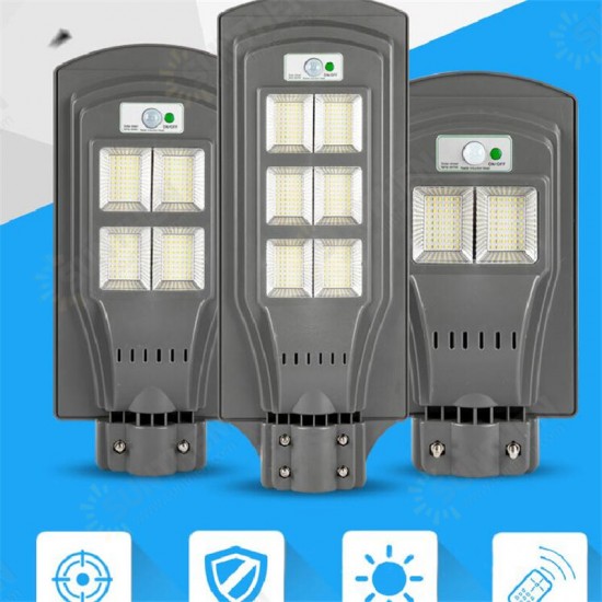 30W 60W 90W LED Solar Street Light Control Remote PIR Motion Sensor Waterproof IP67 Lantern Lighting Garden Road Wall Lamp