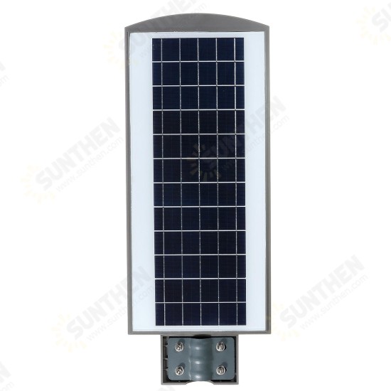 30W 60W 90W LED Solar Street Light Human Body Induction + Low Light Mode White Light