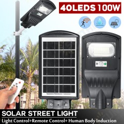30W LED Solar Light PIR Induction Outdoor Street Wall Lamp + Remote Control 30W LED Solar Light PIR Induction Outdoor Street Wall Lamp + Remote Control