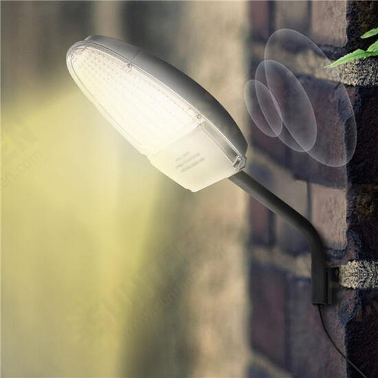 30W Light Control LED Road Street Light for Outdoor Garden Spot Security AC85-265V