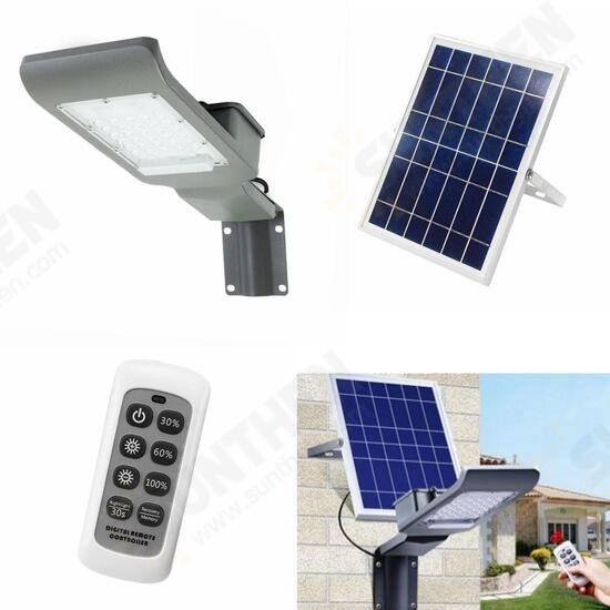 30W Waterproof 30 LED Solar Light with Wall Suction Light/Remote Control Street Light for Outdoor