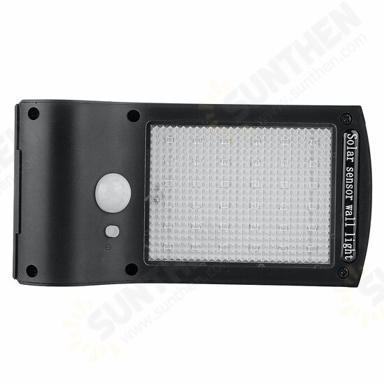 36000LM LED Solar Wall Light PIR Motion Sensor Outdoor Street Lamp IP65 with Remote