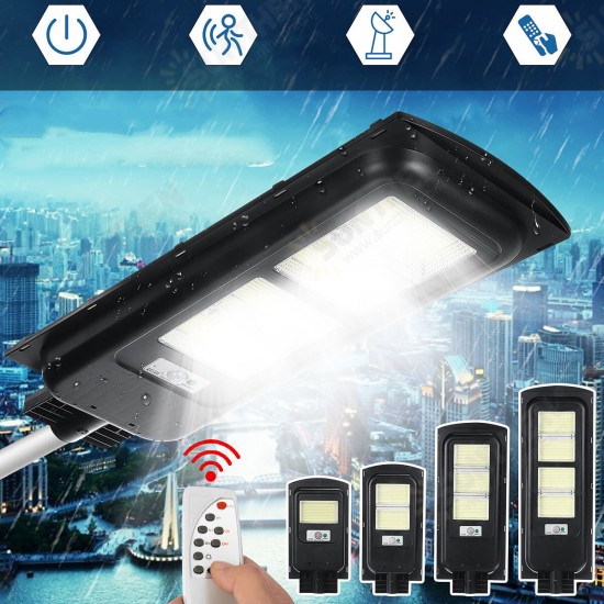 360/720/1080/1440LED Solar Street Light Timing Control Light Control Waterproof IP65 Remote Control