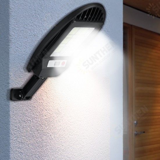 378/420LED Solar Wall Light Outdoor Security Street Lamp Timing+Light Control IP65