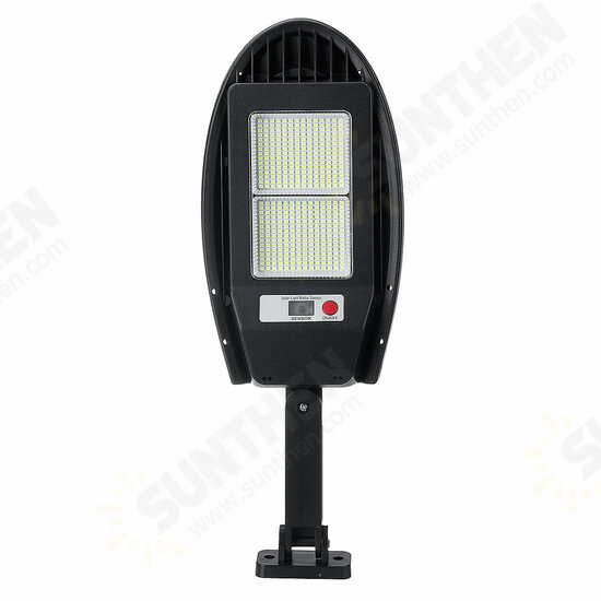 378/420LED Solar Wall Light Outdoor Security Street Lamp Timing+Light Control IP65