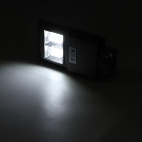 40W 80 LED Solar Street Light PIR Motion Sensor Wall Timing Lamp with Remote