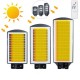 40W 80W 120W Sensor LED Solar Light 2835 Wall Street Lamp Garden Outdoor Lighting + Remote Control