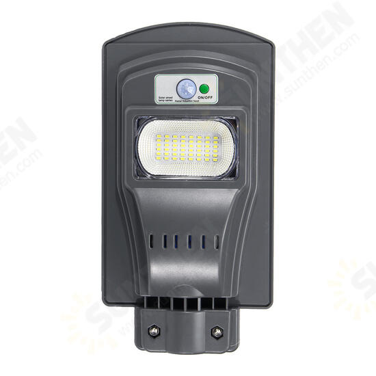 40W LED Solar Power Wall Street Light PIR Motion Outdoor Garden Lamp