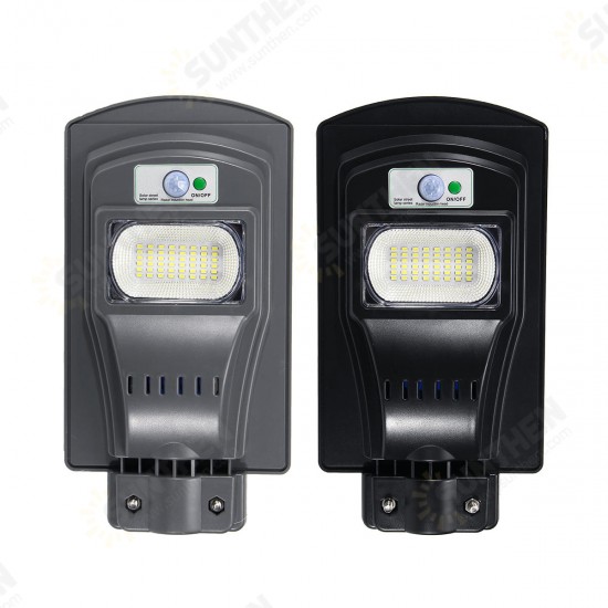 40W LED Solar Power Wall Street Light PIR Motion Outdoor Garden Lamp