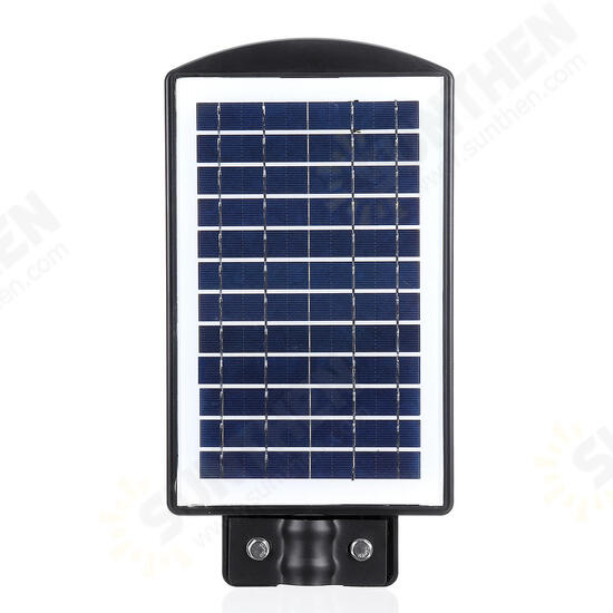 40W LED Solar Powered Wall Street Light PIR Motion Outdoor Garden Lamp