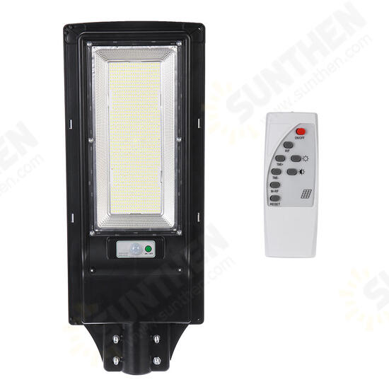 492/966LED Solar Street Light Motion Sensor Outdoor Waterproof Wall Lamp with Remote