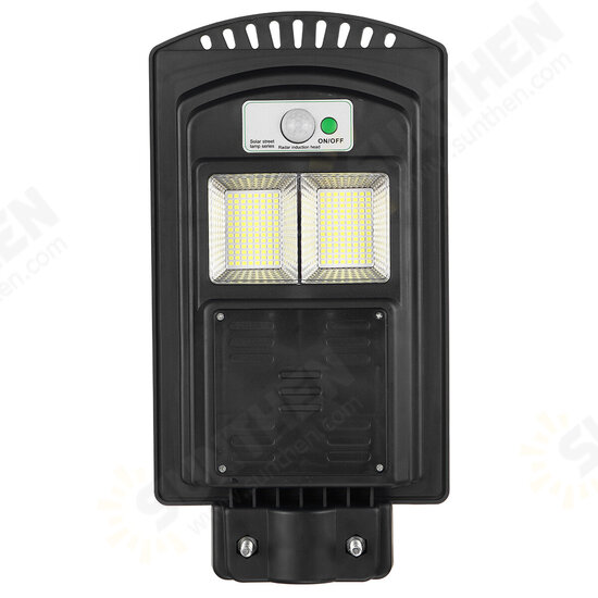 500-2500W 208-624 LED Solar Street Light PIR Motion Sensor Wall Lamp with Remote