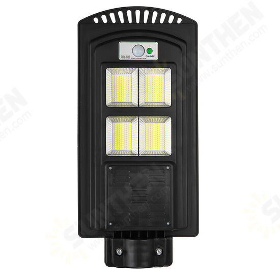 500-2500W 208-624 LED Solar Street Light PIR Motion Sensor Wall Lamp with Remote