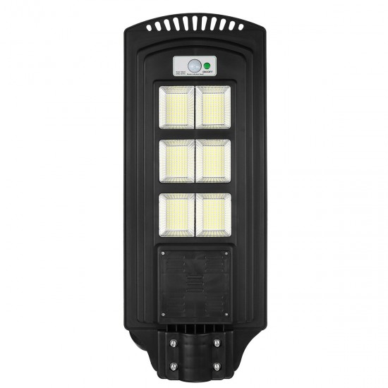 500-2500W 208-624 LED Solar Street Light PIR Motion Sensor Wall Lamp with Remote
