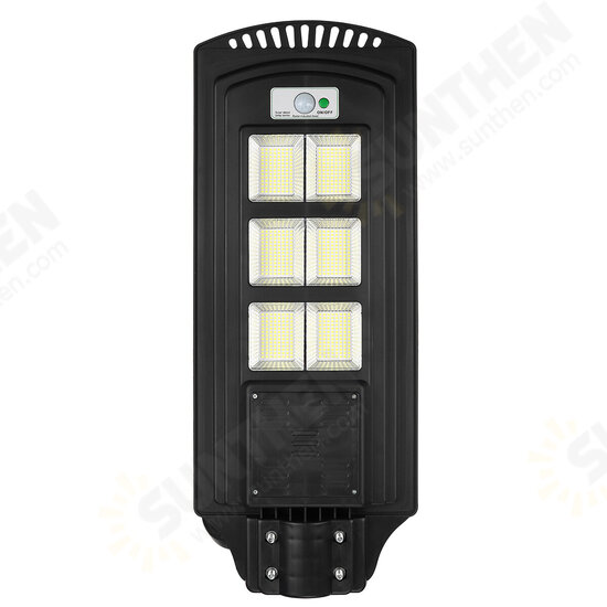 500-2500W 208-624 LED Solar Street Light PIR Motion Sensor Wall Lamp with Remote