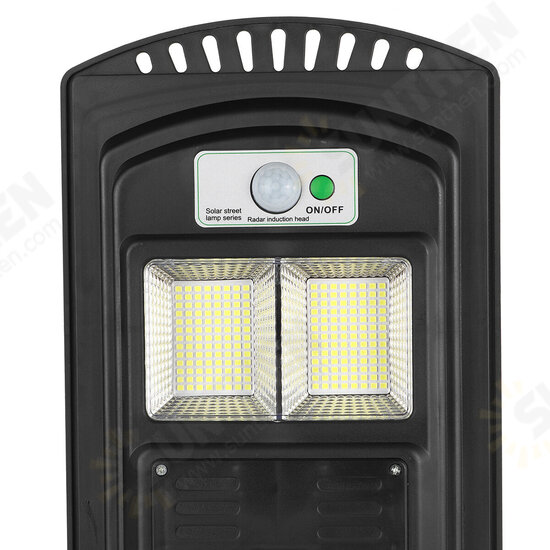 500-2500W 208-624 LED Solar Street Light PIR Motion Sensor Wall Lamp with Remote