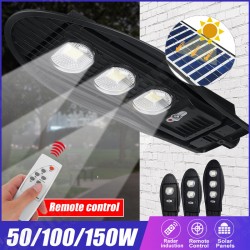 50/100/150W LED Solar Motion Outdoor Street Wall Induction Lamp Light Garden 50/100/150W LED Solar Motion Outdoor Street Wall Induction Lamp Light Garden