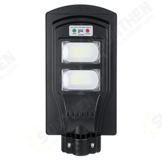 60/120/180LED Solar Street Light PIR Motion Sensor Bright Wall Lamp With Remote