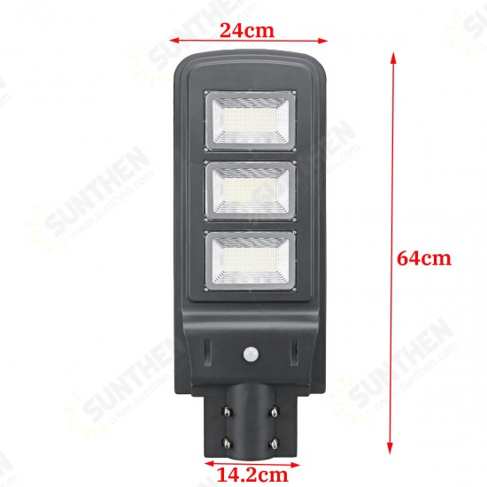 60W 180LED Solar Powered Lamp PIR Motion Sensor Outdoor Garden Street Light for Outdoor Road Garden