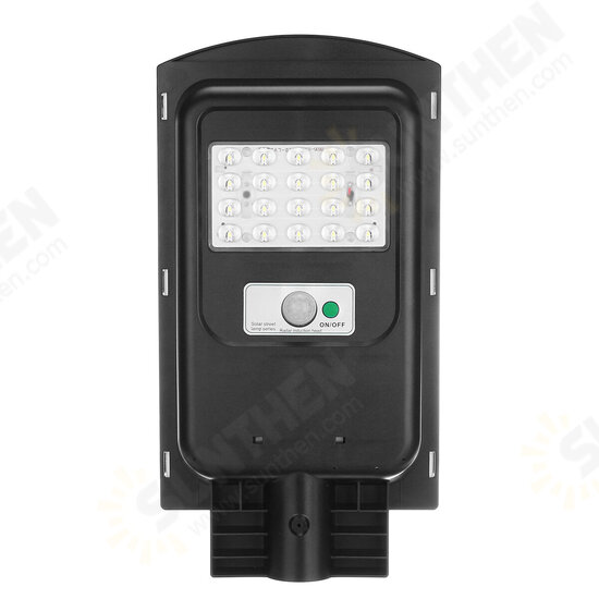 6V Solar Integrated Street Light with Remote Control Light Control + Sensor Polycrystalline Solar Panel