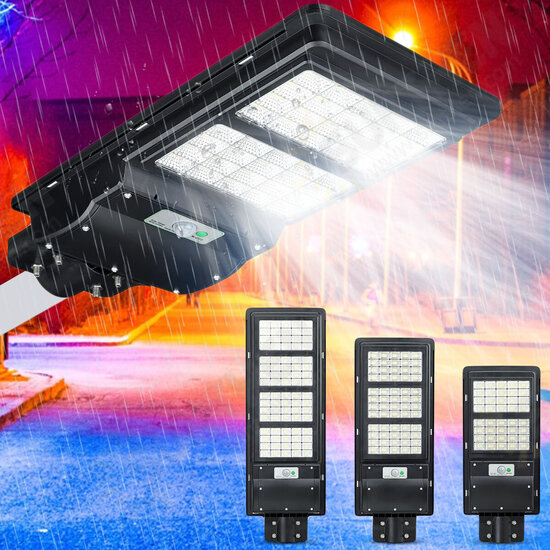 80/120/160 LED Solar Power LED Street Light PIR Motion Sensor Wall Lamp