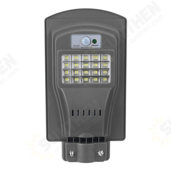 80/160/240/320LED Solar Street Light PIR Motion Sensor Wall Lamp W/Remote Waterproof