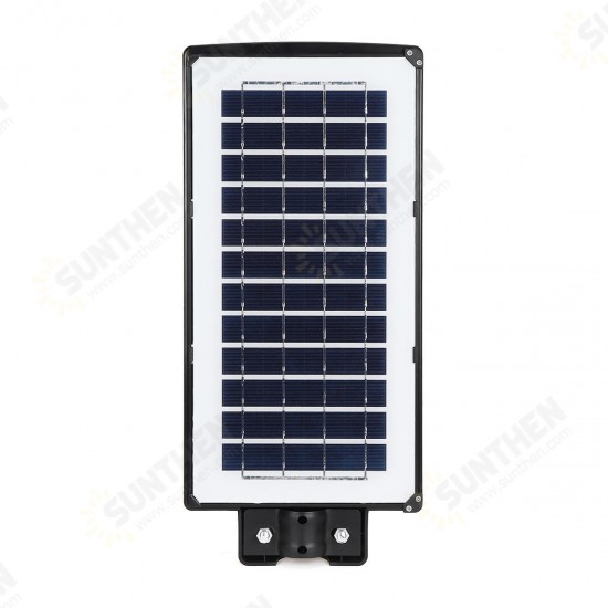 80W LED Solar Powered Wall Street Light PIR Motion Outdoor Garden Lamp