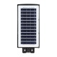 80W LED Solar Powered Wall Street Light PIR Motion Outdoor Garden Lamp