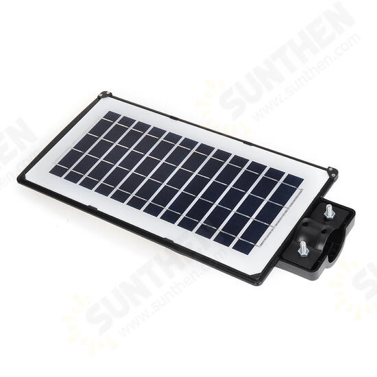 80W LED Solar Powered Wall Street Light PIR Motion Outdoor Garden Lamp